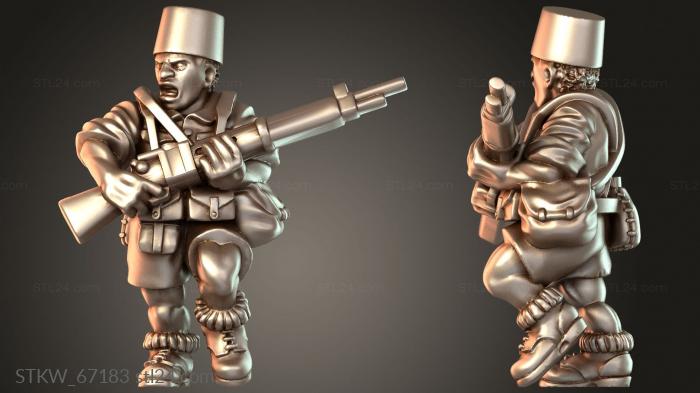 To Hell WW Africa Senegalese Rifleman