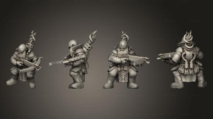 Military figurines (Gnome Artificer 1 2, STKW_6727) 3D models for cnc