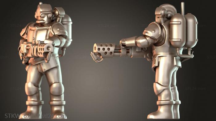 Готов к использованию огнемета Trooper Scion