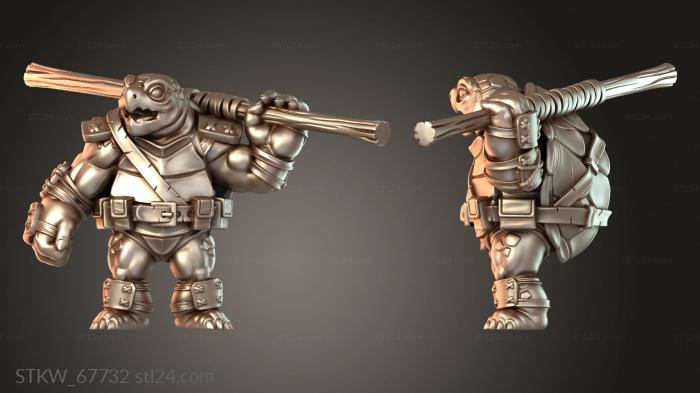 Turtle Staff Warrior