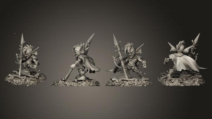 Military figurines (Goblin Band v 3, STKW_6777) 3D models for cnc