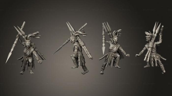 Military figurines (Goblin Batrider Mount, STKW_6778) 3D models for cnc