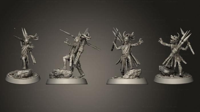 Military figurines (Goblin Batrider Solo, STKW_6779) 3D models for cnc