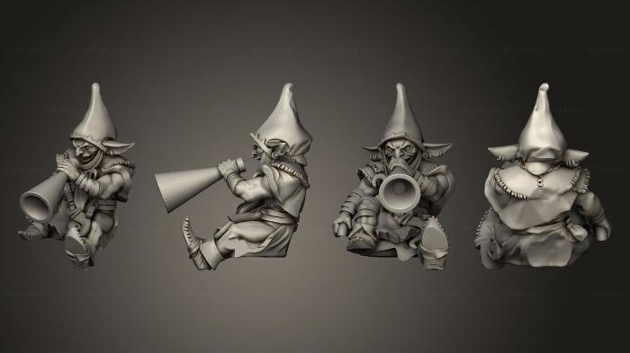 Military figurines (Goblin Catapult Gobo Caller, STKW_6780) 3D models for cnc