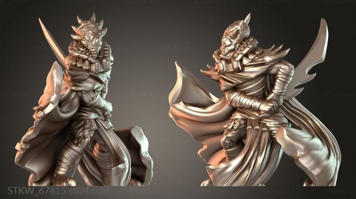 Military figurines (Ultraleth Prime, STKW_67815) 3D models for cnc