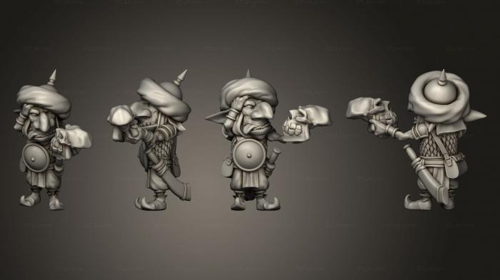 Military figurines (Goblin D, STKW_6782) 3D models for cnc