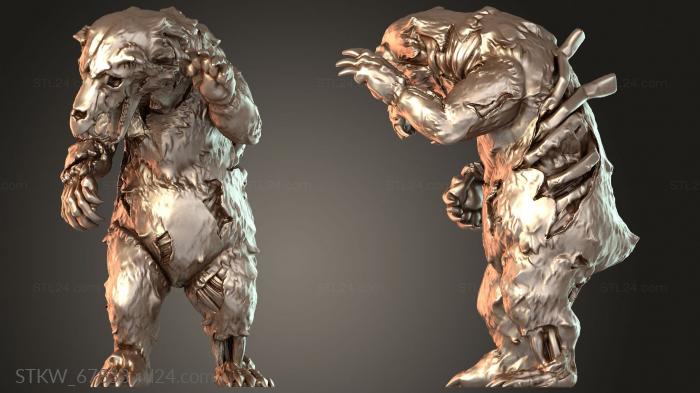 Undead Bear Cursed