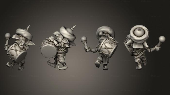Military figurines (Goblin E, STKW_6784) 3D models for cnc