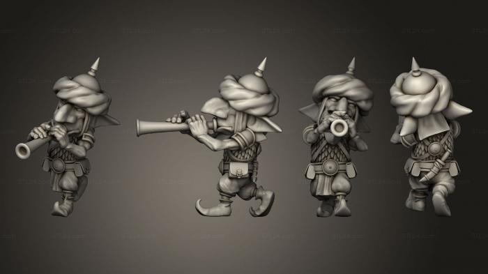 Military figurines (Goblin F, STKW_6785) 3D models for cnc