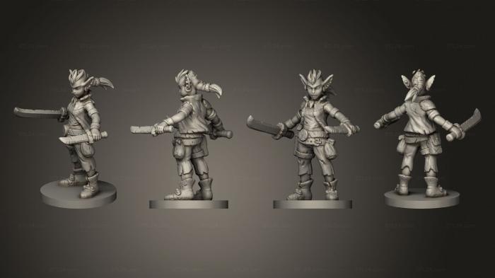 Military figurines (Goblin female ver 1 2 001, STKW_6786) 3D models for cnc