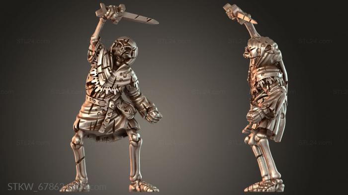 Undead Skeleton Weaponized Variant