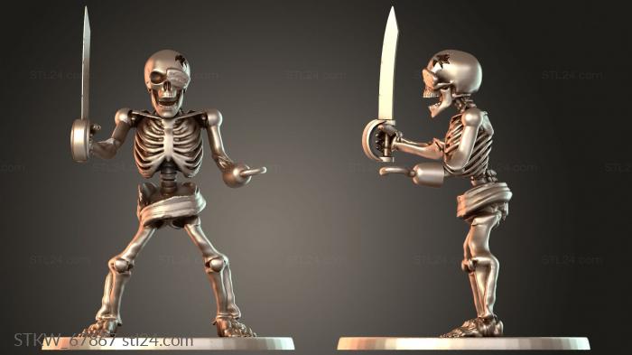 Undead Skeleton Pirate