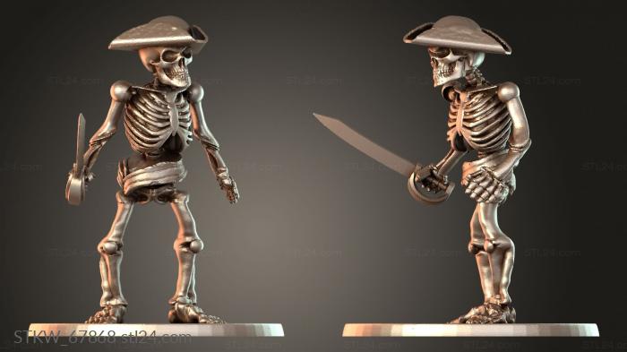 Undead Skeleton Pirate Variant