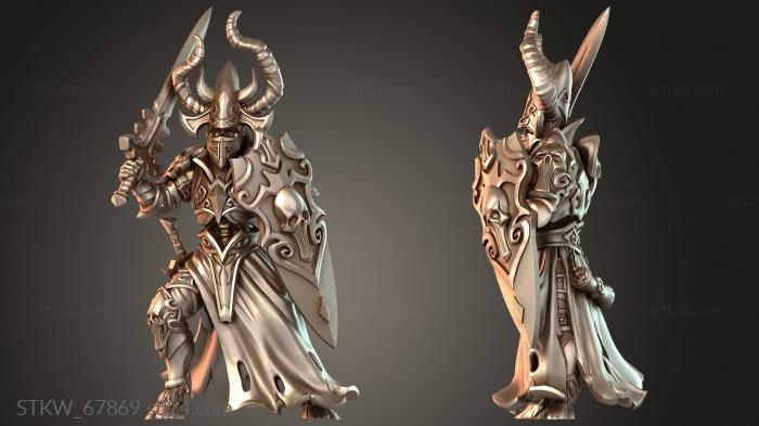 Undead Warrior Shielded Styx