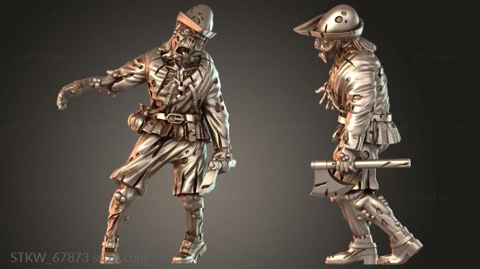 Undead Zombie Weaponized P