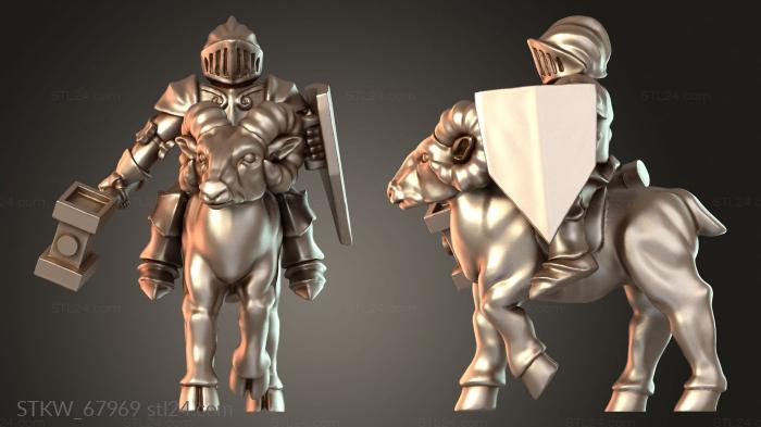 Military figurines (Valiant Vanguard, STKW_67969) 3D models for cnc