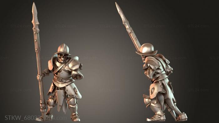 Vampires Skeleton Spearman Elite