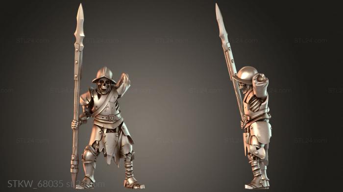 Vampires Skeleton Spearman Nightwatch