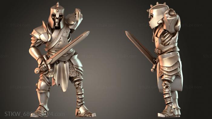 Vampires Skeleton Swordsman Guard