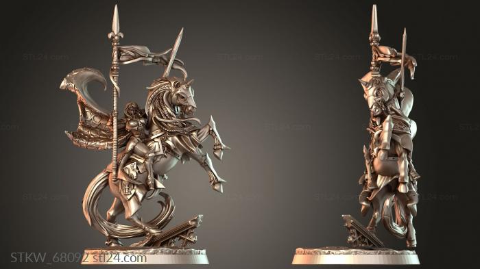 Vardaniel Seridan Paladin of the Star Mounted
