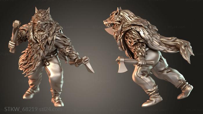 Viking Berserkers Bodies