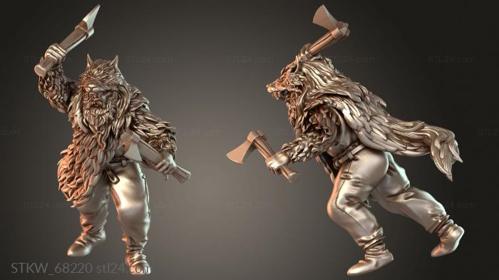 Viking Berserkers Brutal Bodies