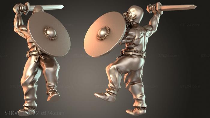 Viking Berserkers Hardened Bodies