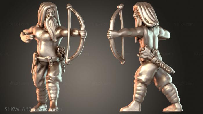 Viking With Bow