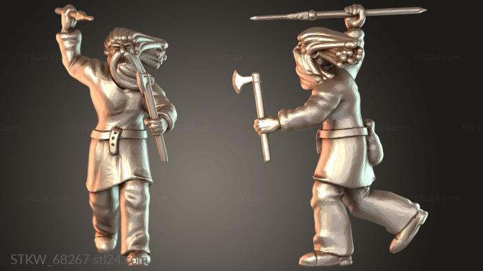 Viking With Pilum Hurler