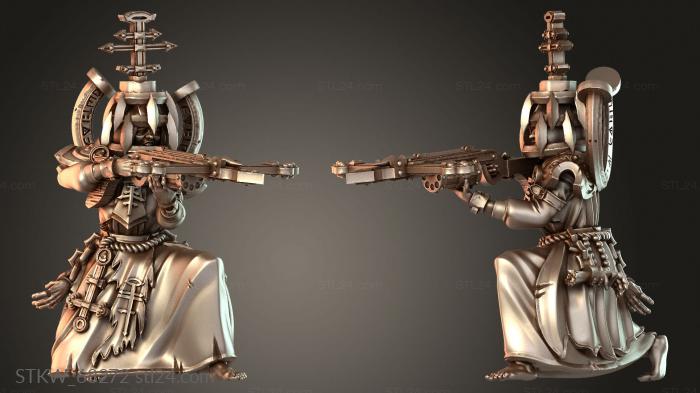 Military figurines (Vile Nun Banshee, STKW_68272) 3D models for cnc