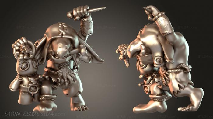 Voodoo Style Gnoblar Masked