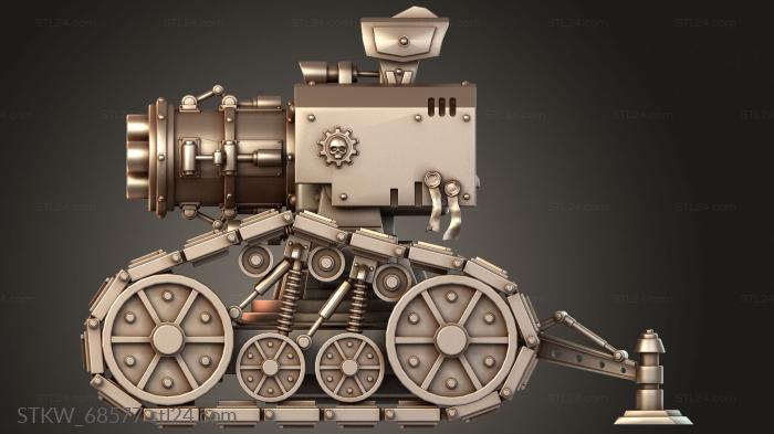 Warhammer Thunderfire Cannon Caterpillar Longbarrel