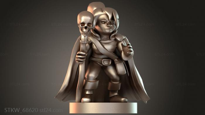 Warlocks Female Halfling Warlock