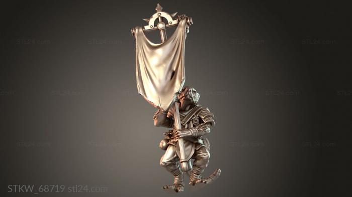 Warrior Banner Holder
