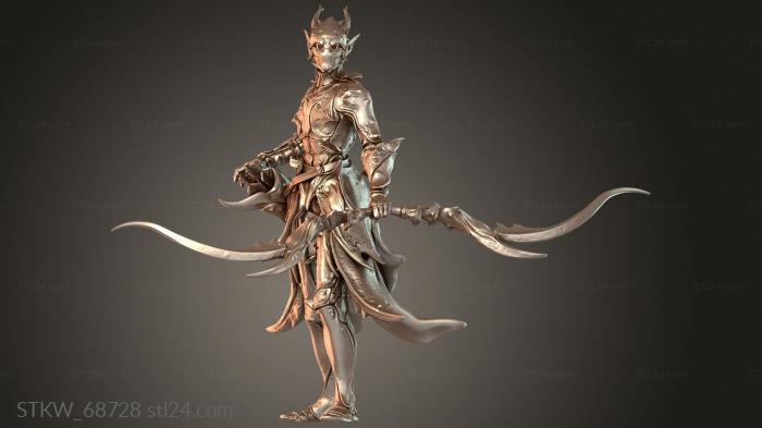 Warrior Bow Idle Helmet