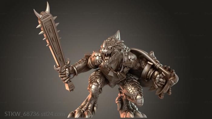 Warrior Club Savage