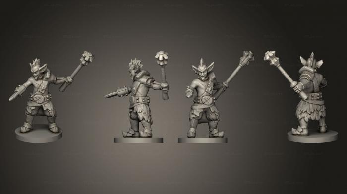 Military figurines (Goblin 05, STKW_6874) 3D models for cnc