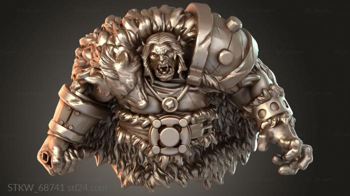 Warrior Code Hero Bust