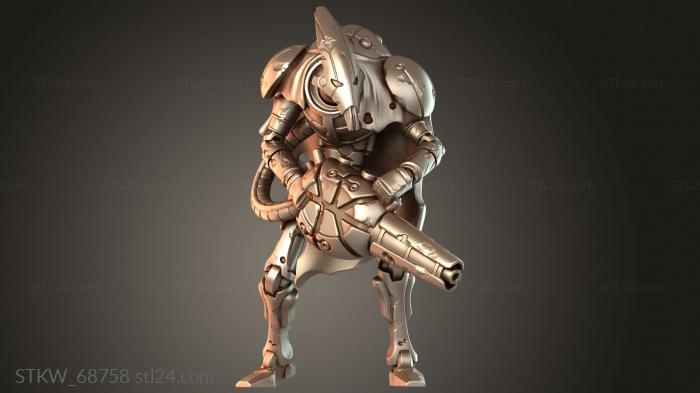 Warrior Gauss Cannon