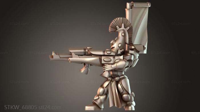 Warrior Leader Dual Pistols Armored