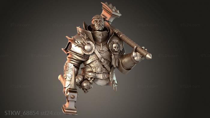 Warrior Priest Bust