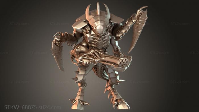 Warrior Scythe Gunner