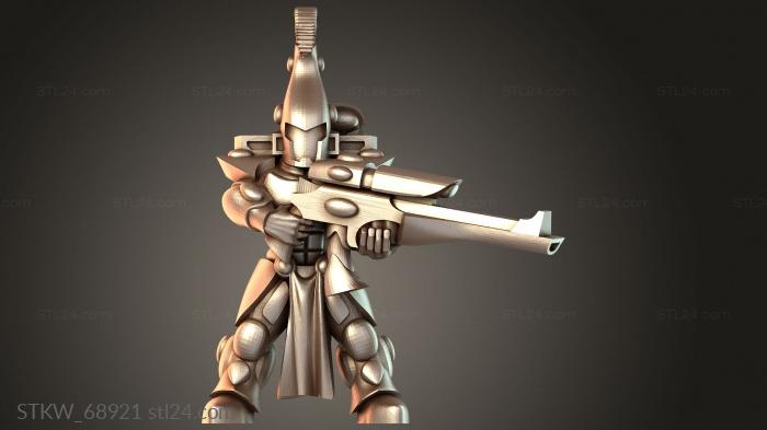 Warrior Standing Male