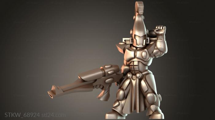 Warrior Standing Guard