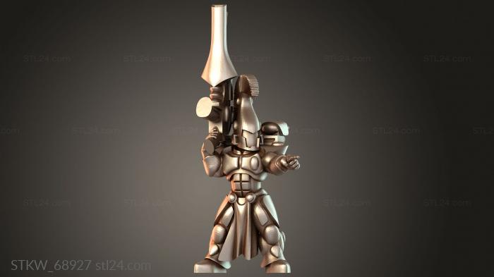 Warrior Standing Sentinel