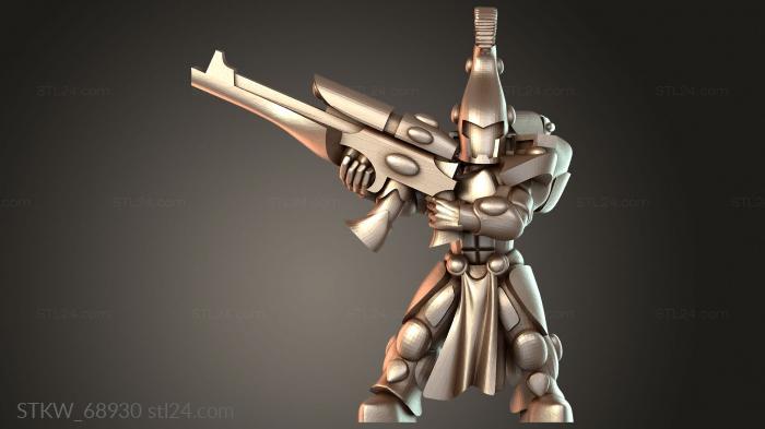 Warrior Strips Armored