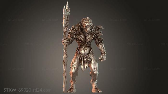 Warriors Halberd Guard