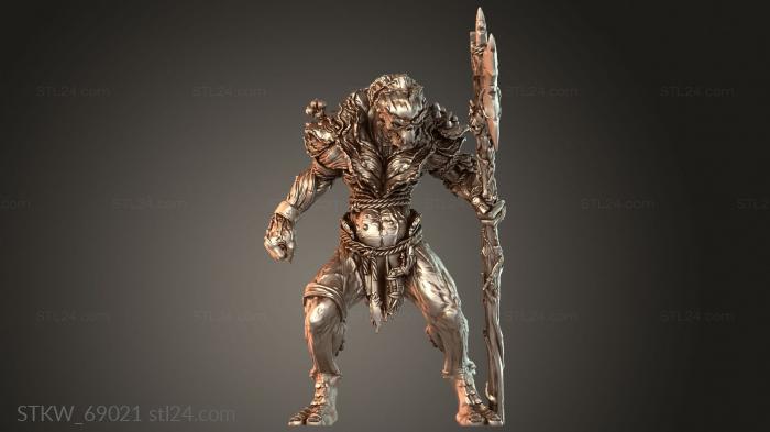 Warriors Halberd Juggernaut