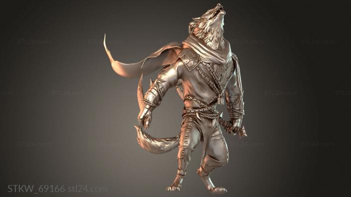 Military figurines (Wedge Formation Leader, STKW_69166) 3D models for cnc