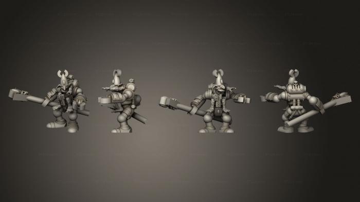 Military figurines (Good vision Crafty Goblin, STKW_6927) 3D models for cnc